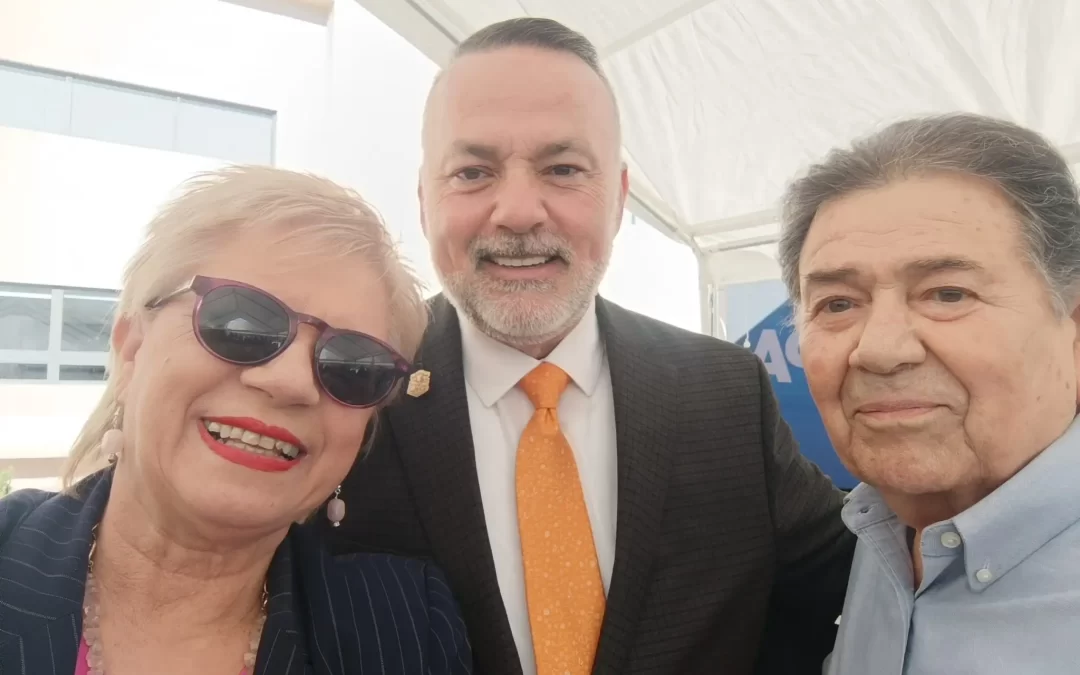 La Doctora Adriana Mendioléa en la inauguración de la segunda etapa de la Universidad CENYCA campus Casa Blanca. Diciembre 2025