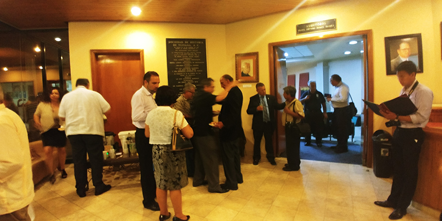 En la Sociedad de Historia de Tijuana