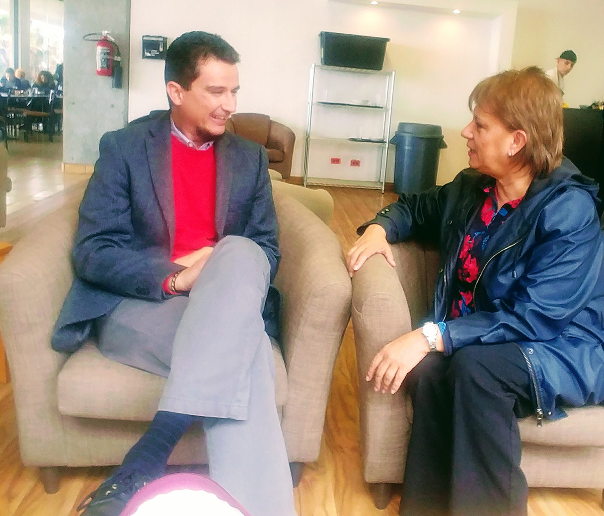 Reunión de trabajo en el Colegio de la frontera Norte COLEF