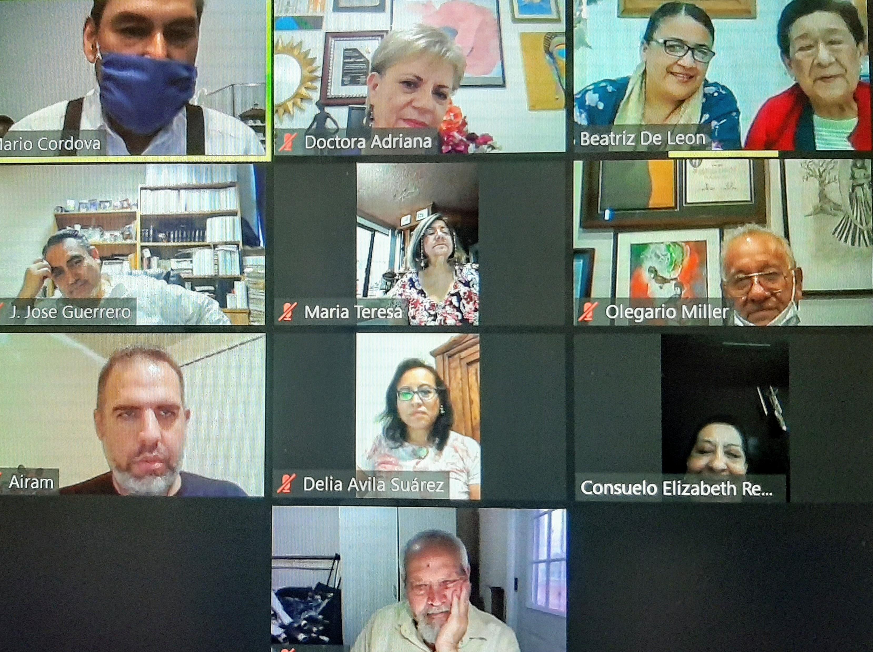 Reunión de trabajo en la Sociedad de Historia de Tijuana SHT