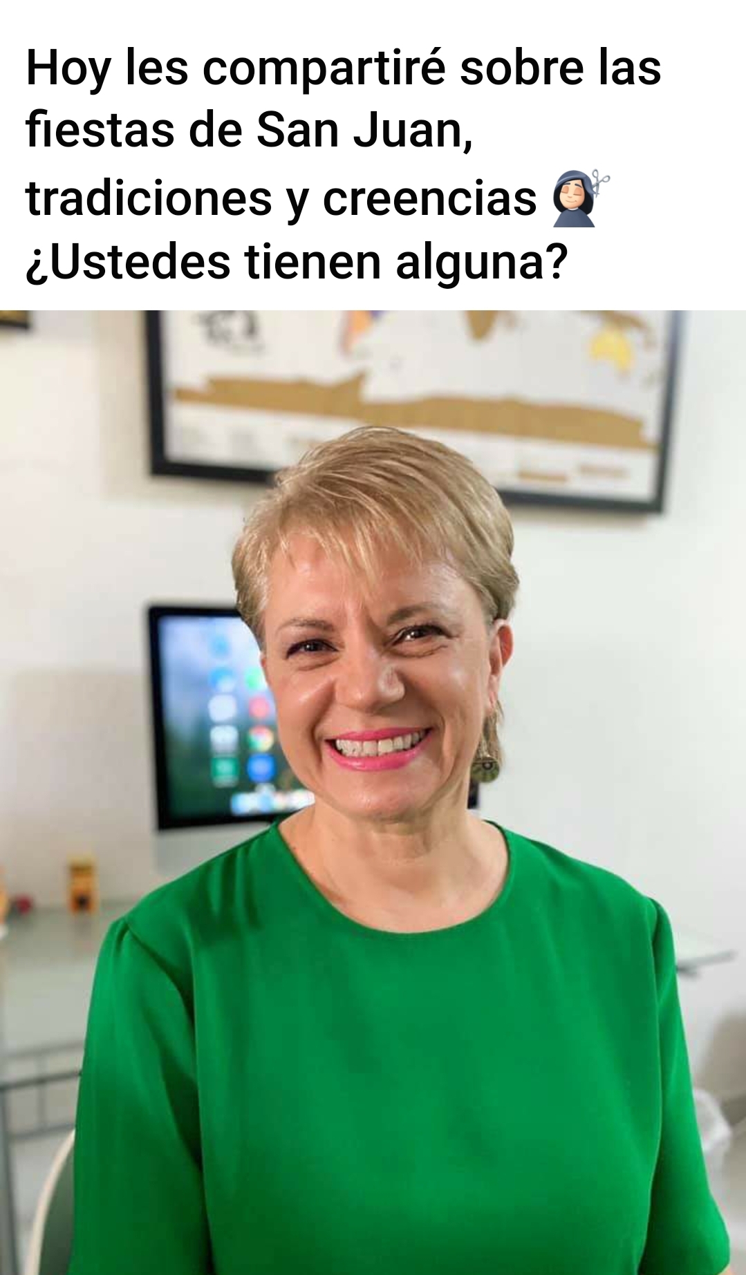 Comentando sobre las fiestas de San Juan