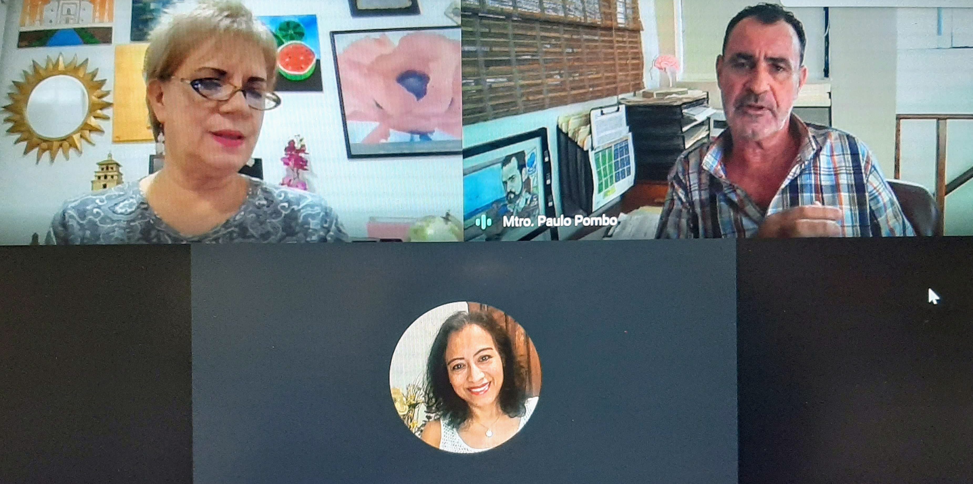 Reunión de Trabajo Virtual con los Integrantes del Departamento de Investigación Posgrado y Educación Continua de CESUN