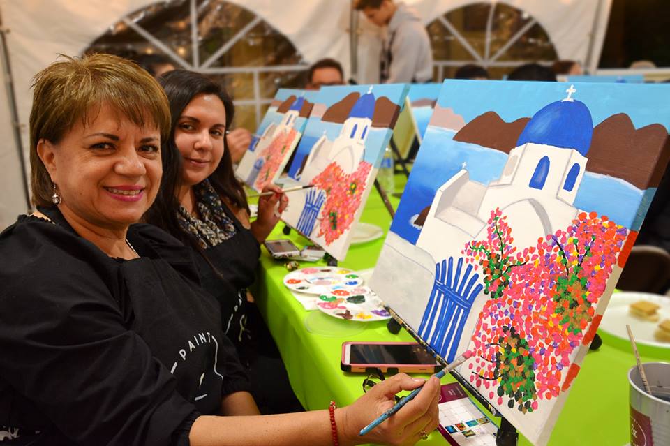 Wine and Paint