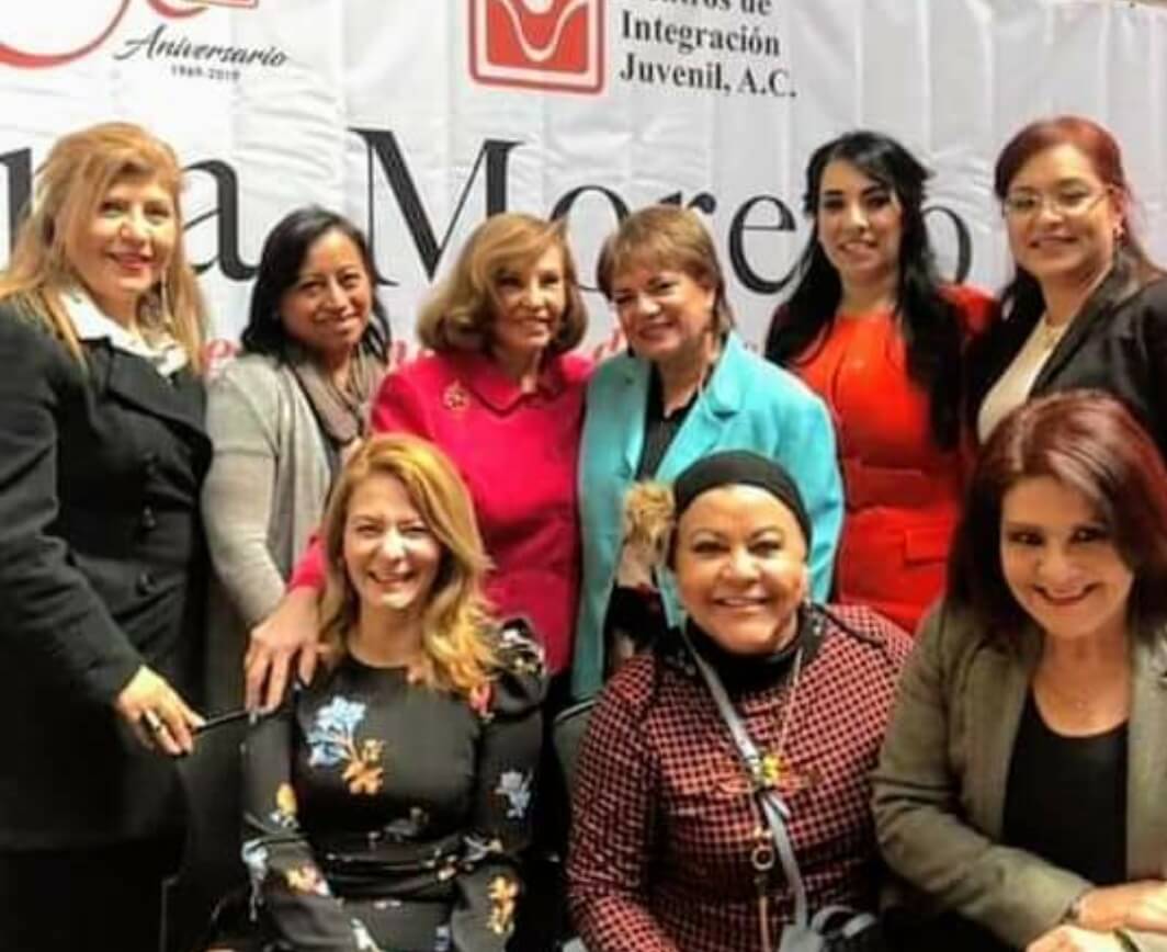 Visita de la Lic. Kena Moreno a Tijuana Baja California.
