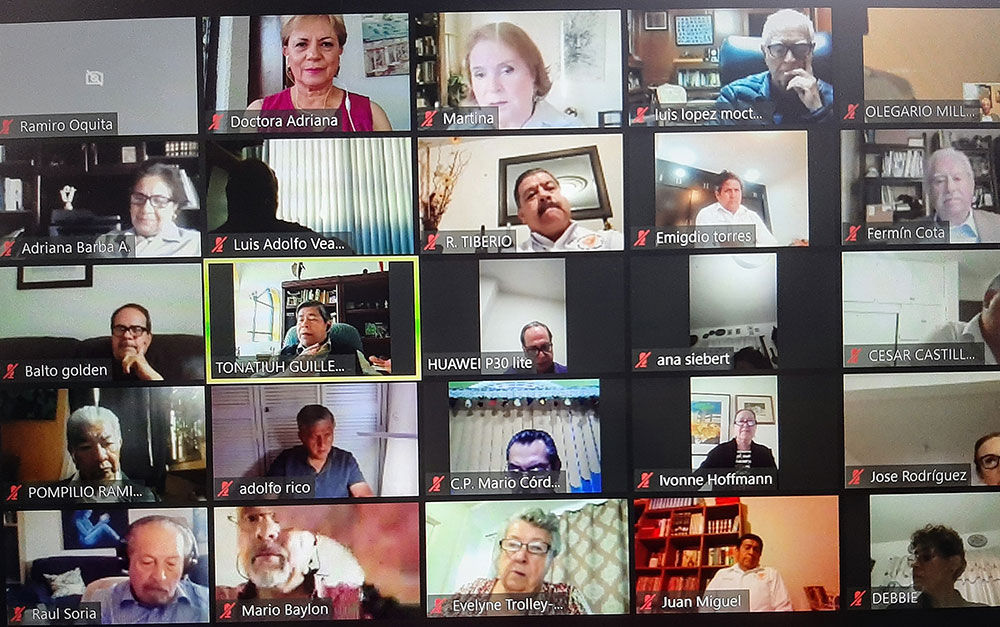 Conferencia Virtual con el tema Análisis de las Elecciones