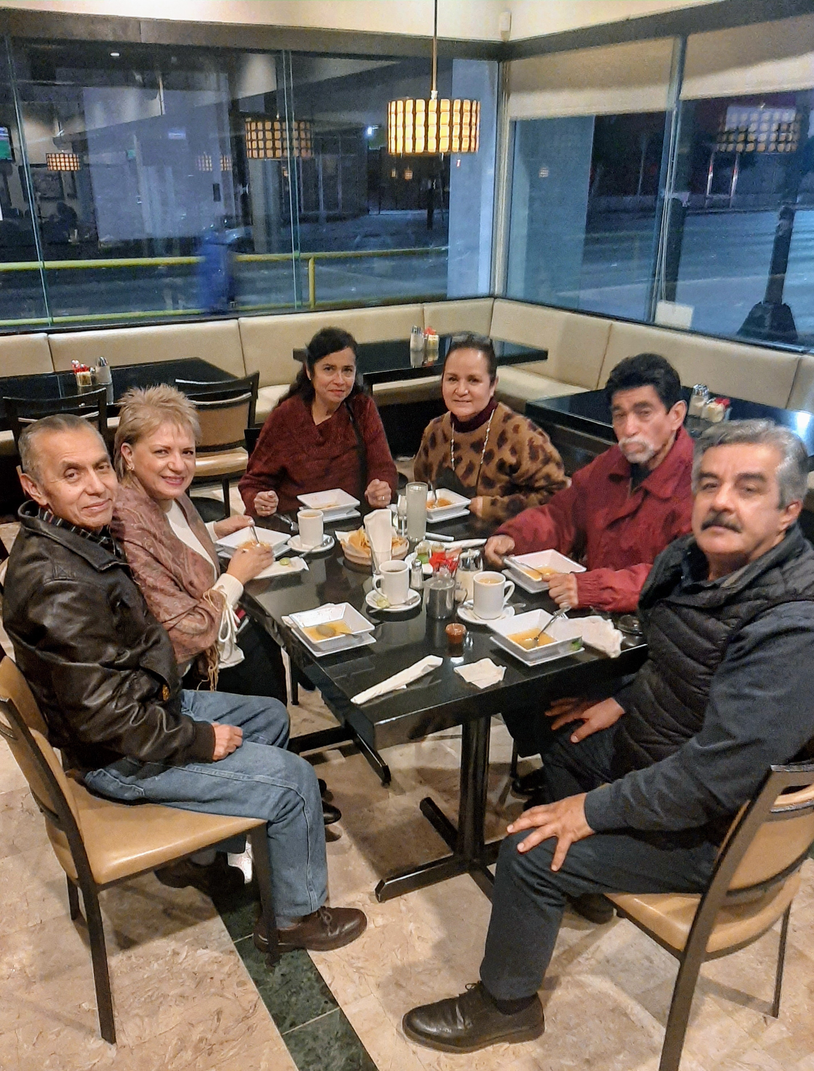 La Doctora Adriana Mendiolea en convivencia.