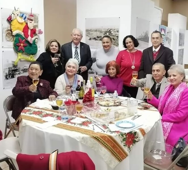 Reunión Navideña con los consocios de la Sociedad de Historia de Tijuana SHT el 2 de diciembre 2022
