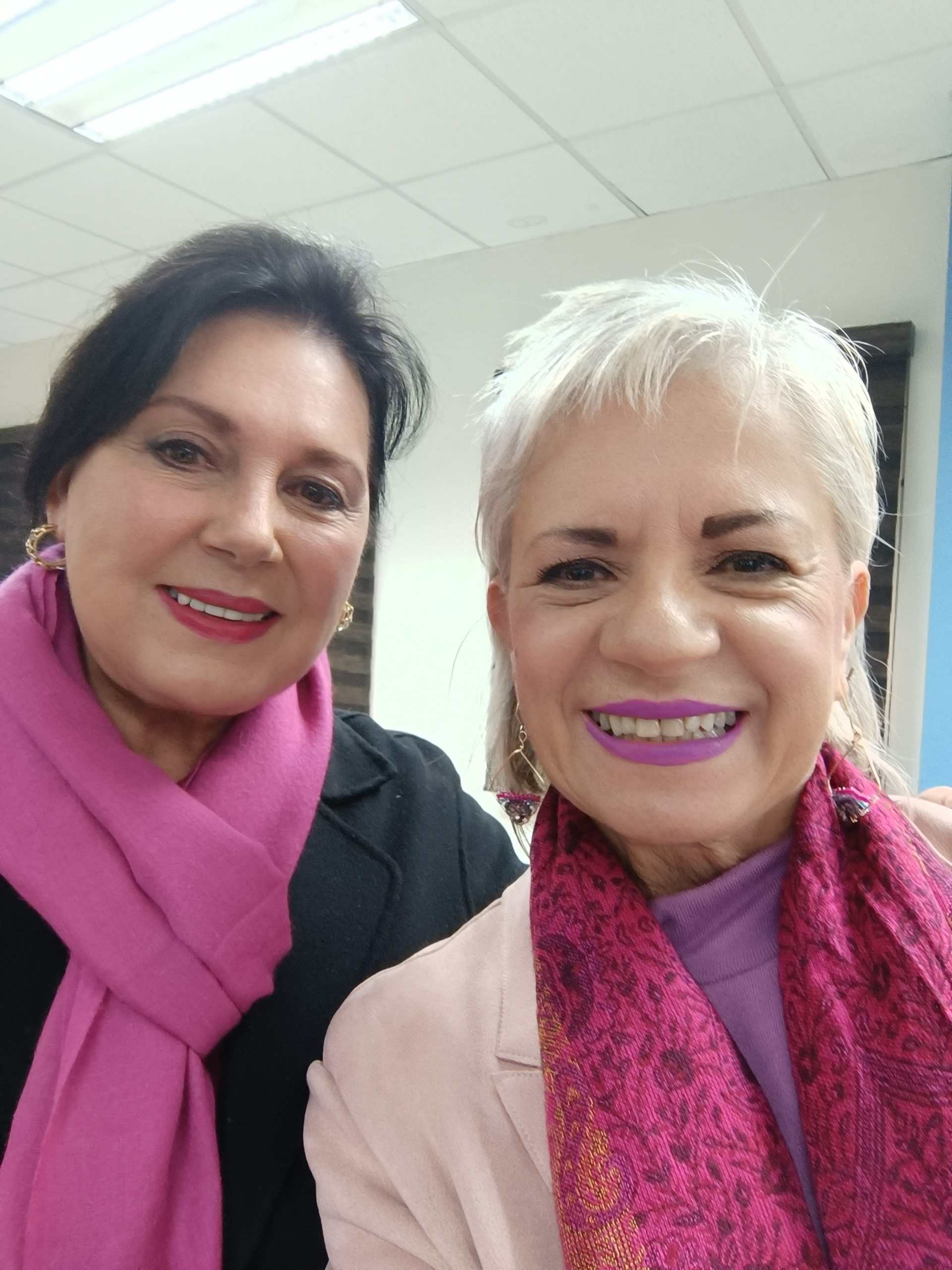 Con Carolina Aubanel Riedel