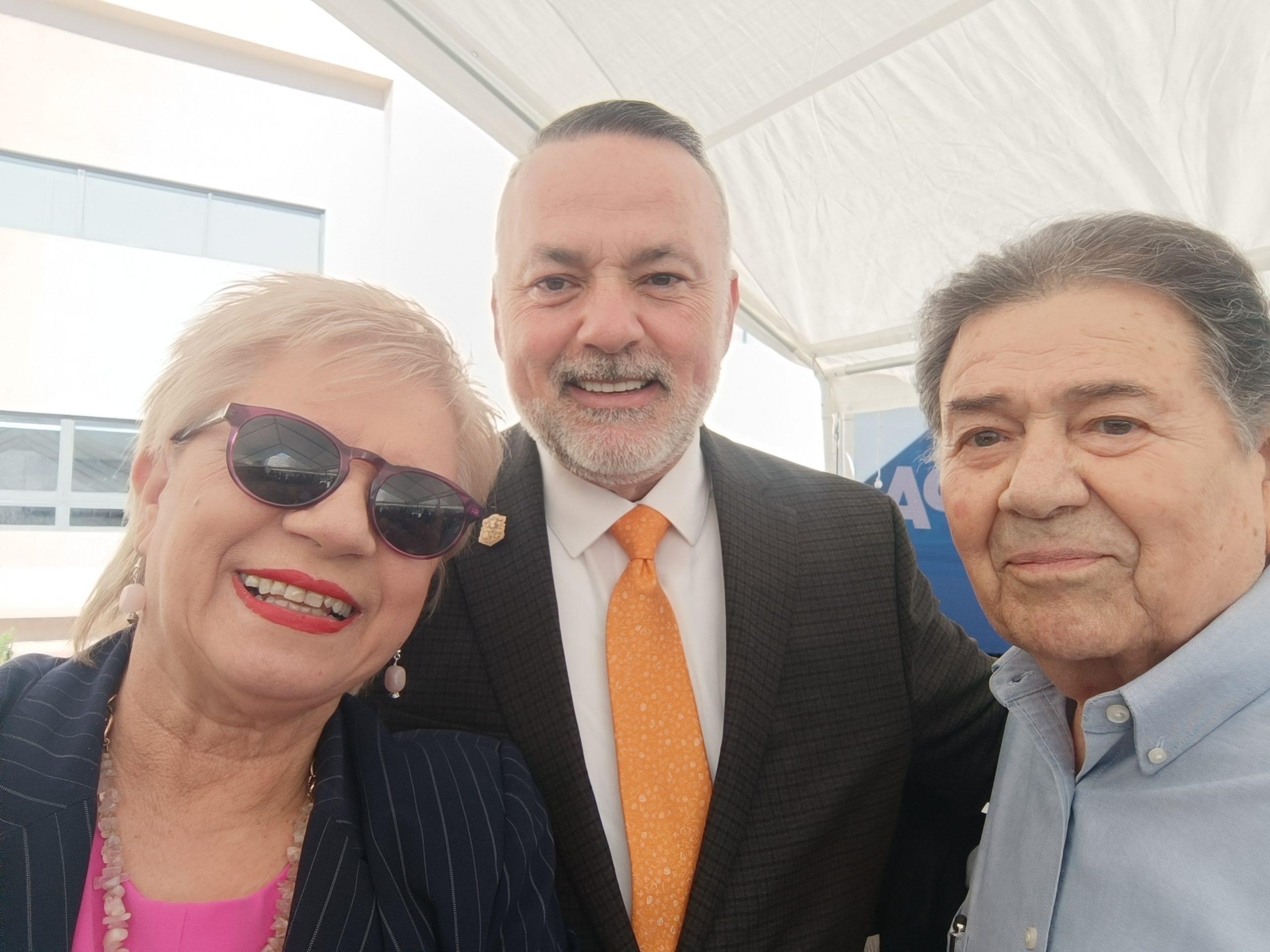 La Doctora Adriana Mendioléa en la inauguración de la segunda etapa de la Universidad CENYCA campus Casa Blanca. Diciembre 2025